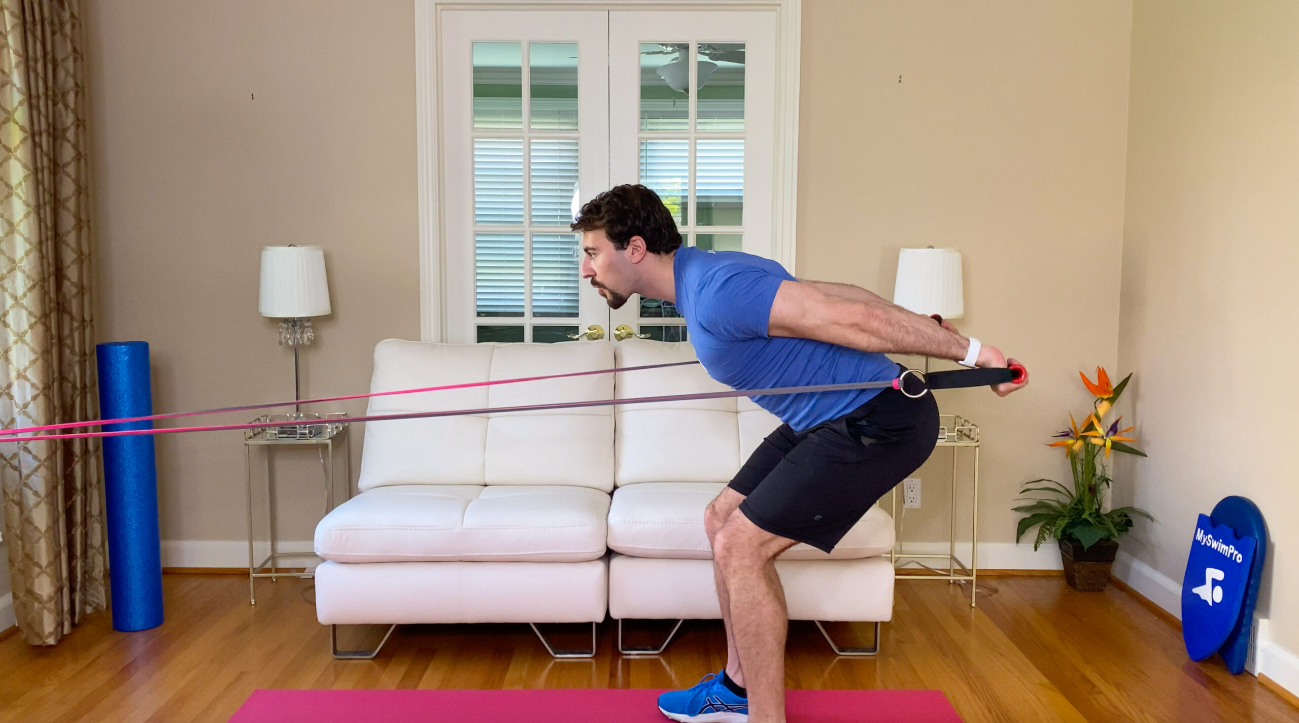 15 Resistance Band Exercises to Improve Swimming Strength, Power